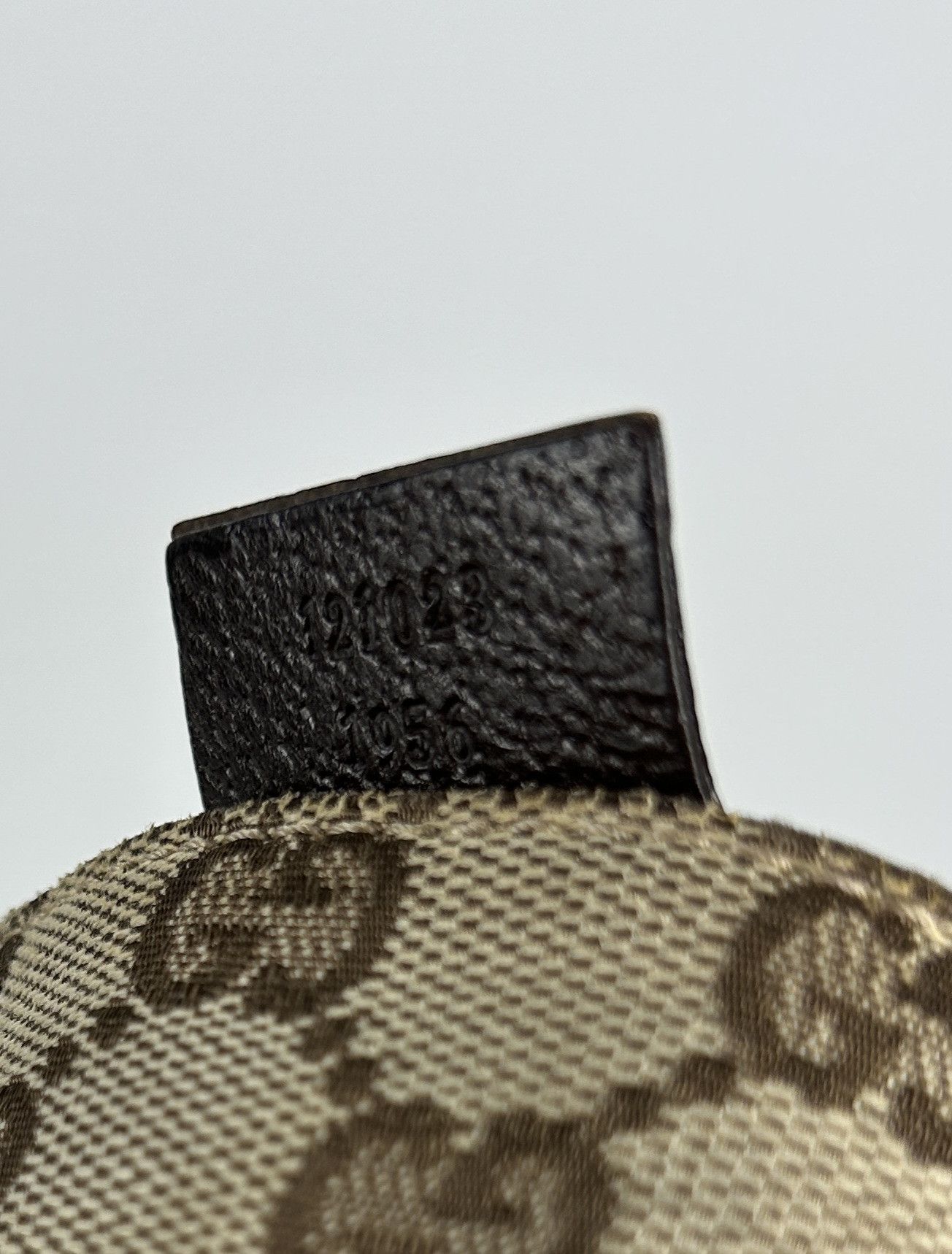 Gucci gg monogram canvas tote bag