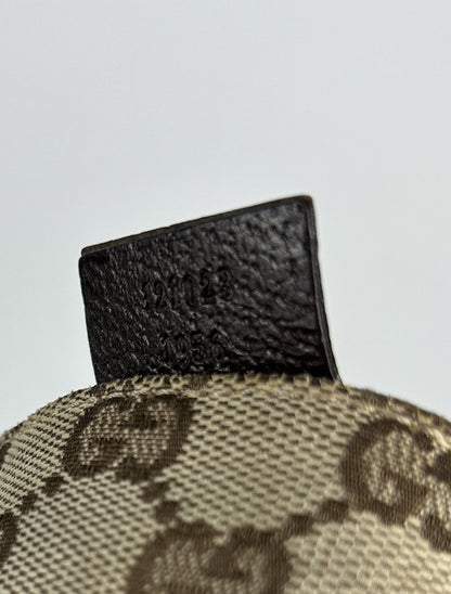 Gucci gg monogram canvas tote bag