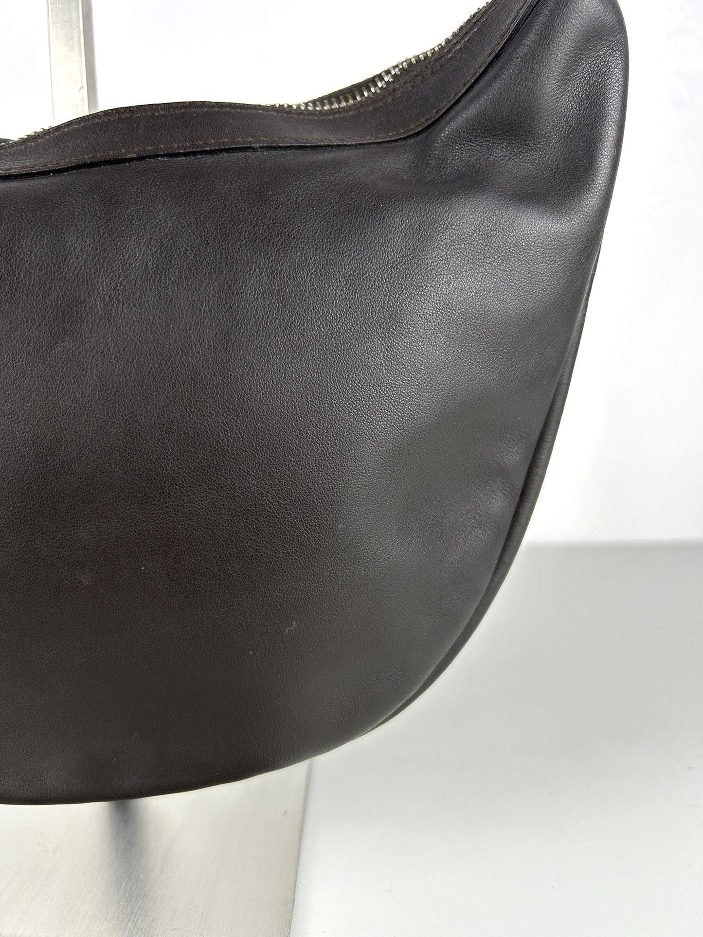 Vintage Gucci leather shoulder bag
