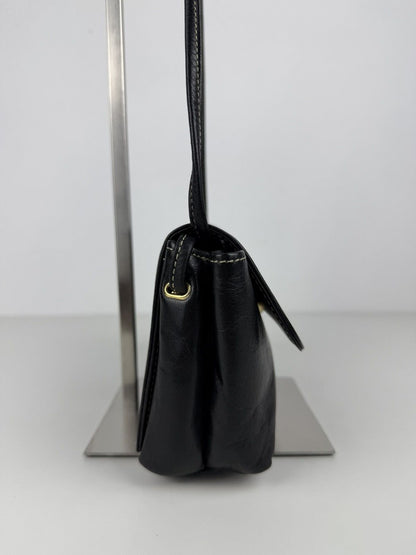 Vintage 80s Christian Dior leather shoulder/ crossbody bag