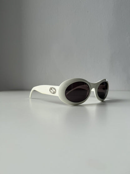 Vintage Gucci GG 2400/N/S oval sunglasses