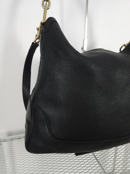 Gucci bamboo top handle hobo handbag with shoulder strap