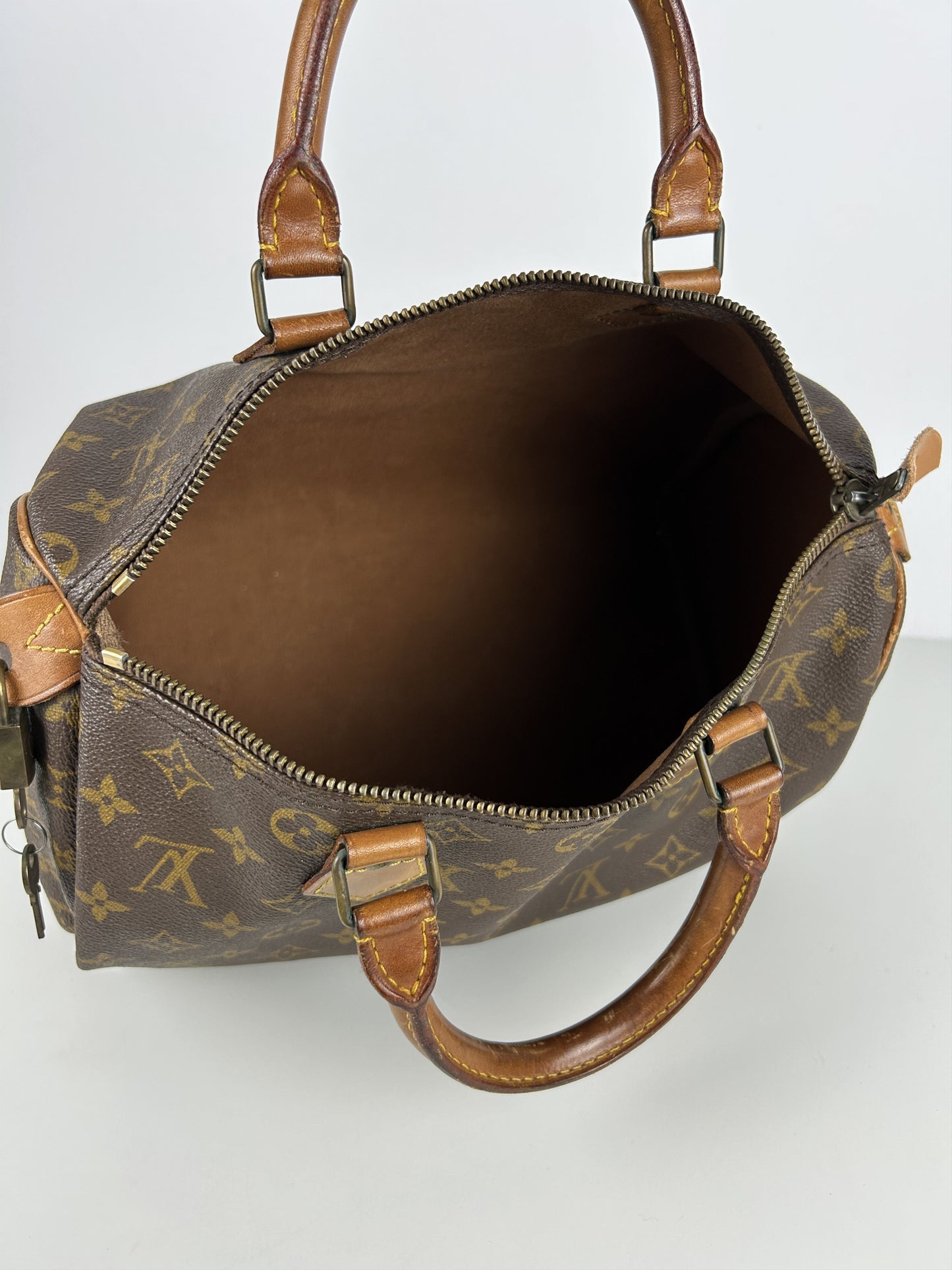 Vintage 80s Louis Vuitton monogram speedy 30 mini boston bag