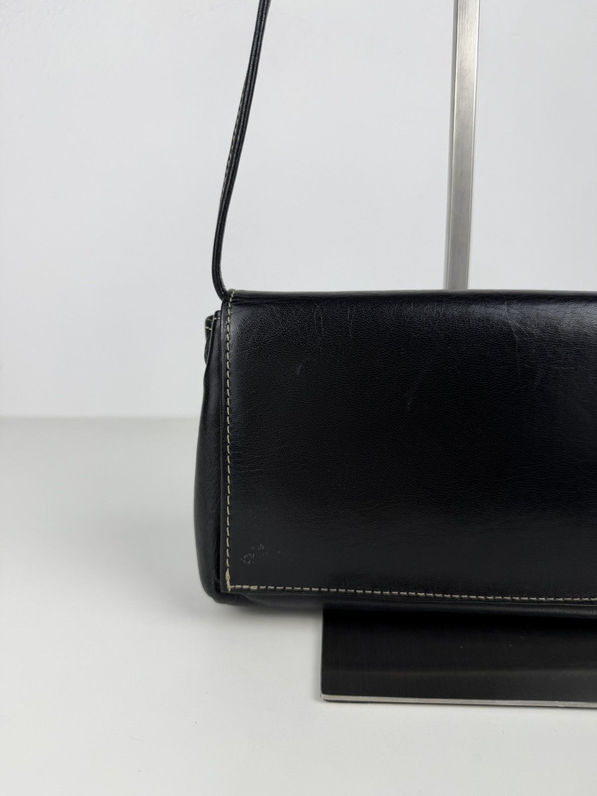 Vintage 80s Christian Dior leather shoulder/ crossbody bag