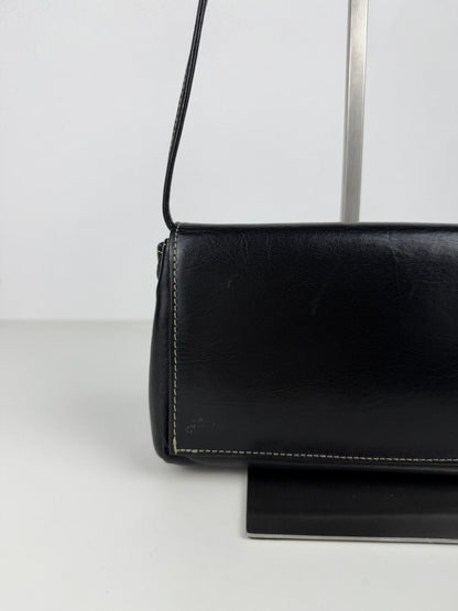 Vintage 80s Christian Dior leather shoulder/ crossbody bag