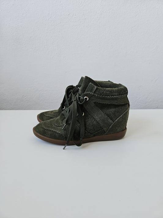 Isabel Marant Bobby wedge sneakers