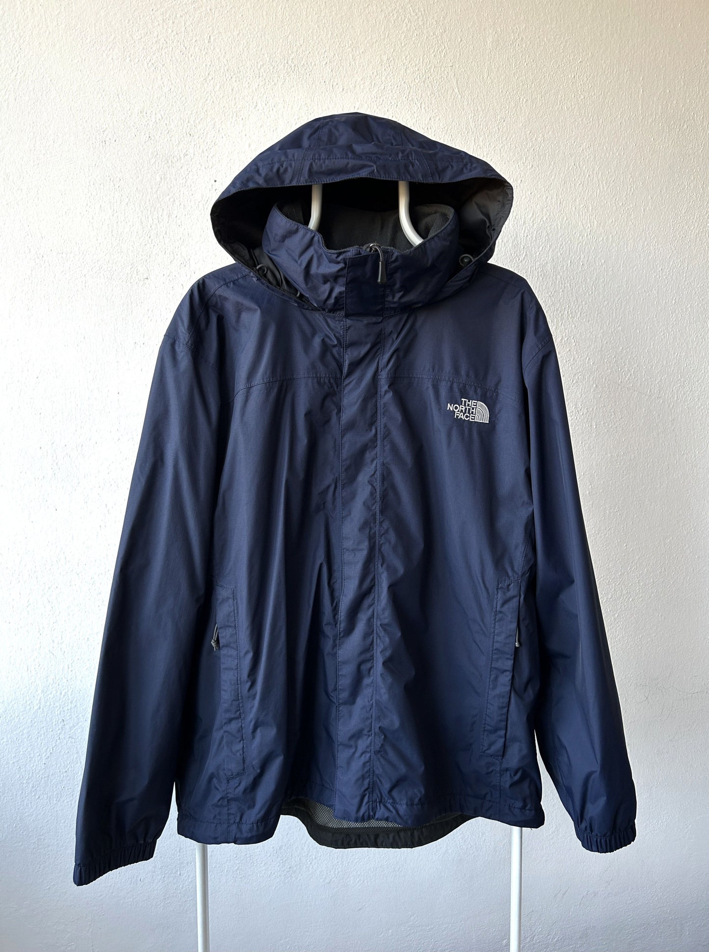 The north face hyvent membrane hooded shell rain jacket
