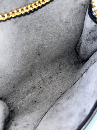 80s Dior trotter oblique monogram canvas chain shoulder bag