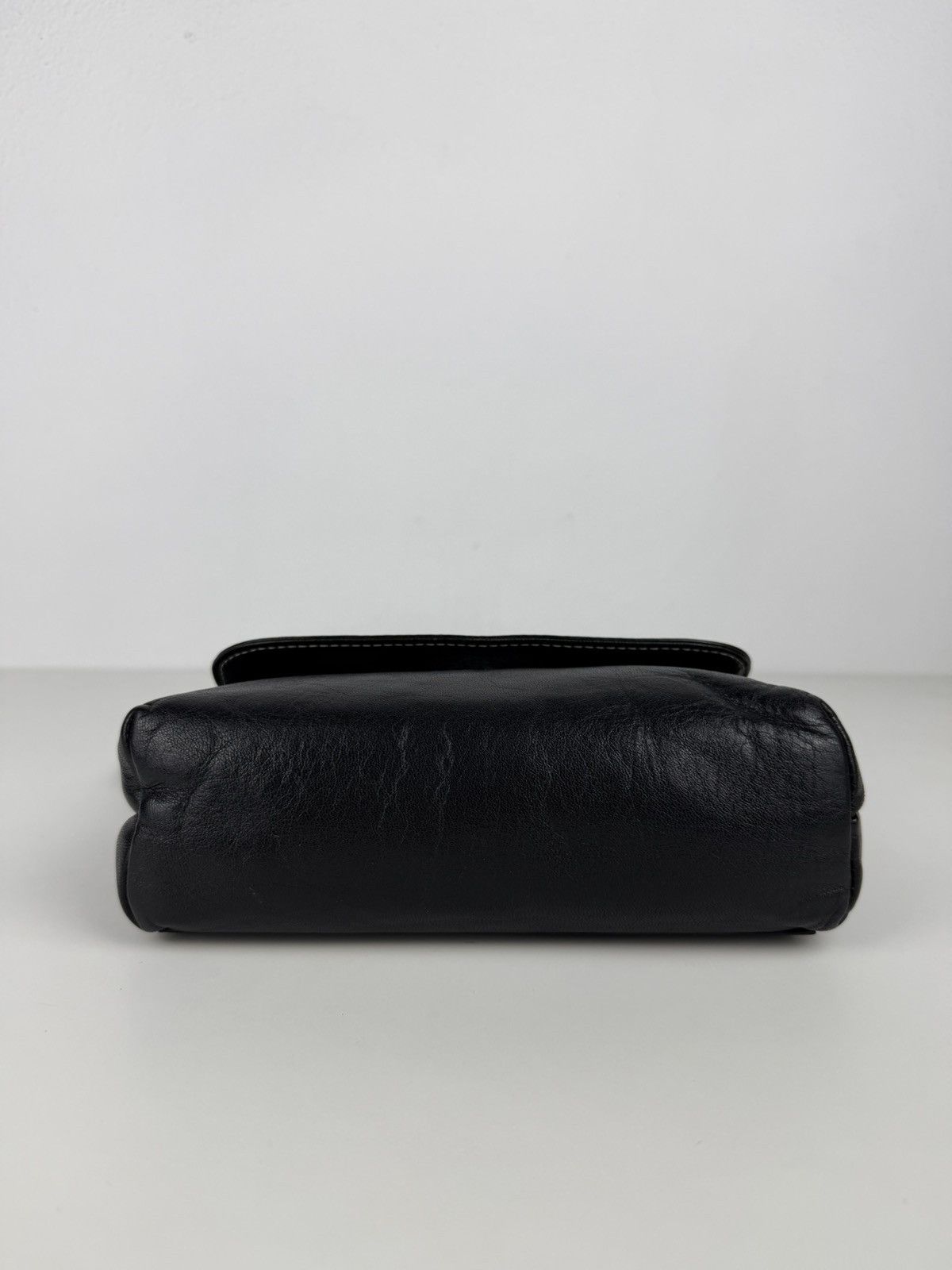 Vintage 80s Christian Dior leather shoulder/ crossbody bag