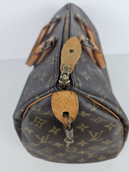Vintage 80s Louis Vuitton monogram speedy 35 boston bag