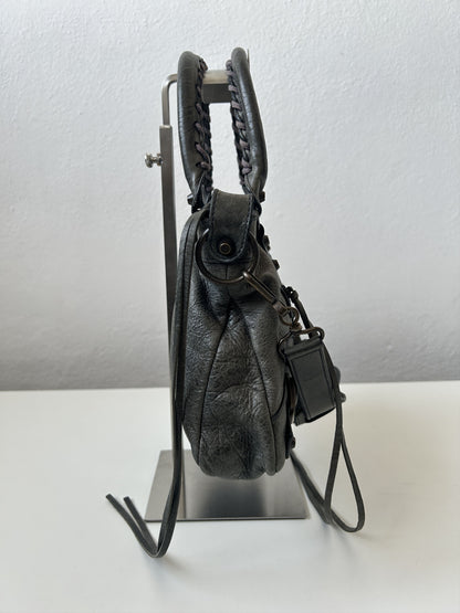 Balenciaga first bag in dark gray