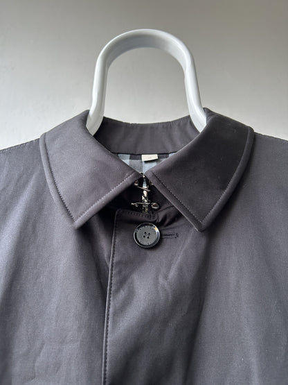 Burberry black trench coat