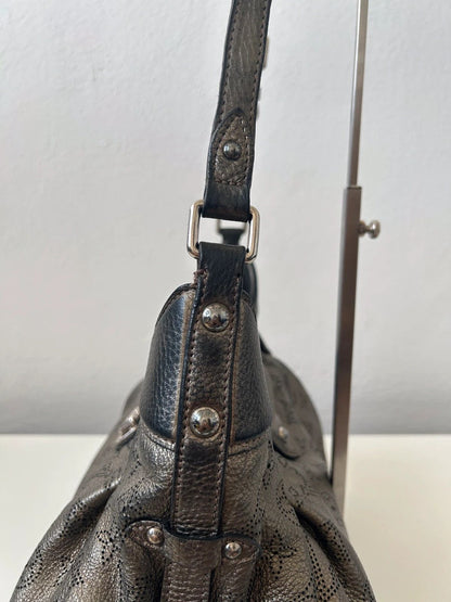 Louis Vuitton Argent Monogram Mahina handbag