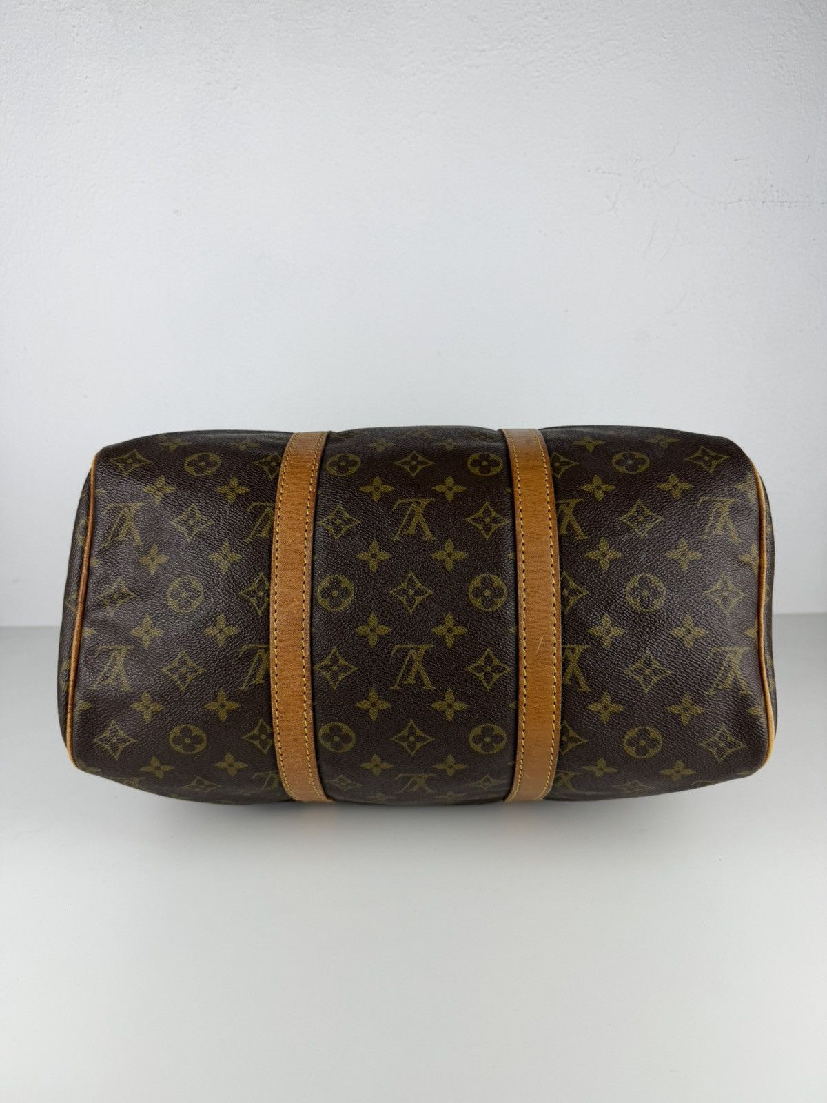 Vintage 80s Louis Vuitton monogram sac souple 35 boston bag
