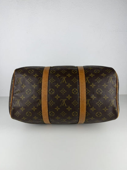 Vintage 80s Louis Vuitton monogram sac souple 35 boston bag