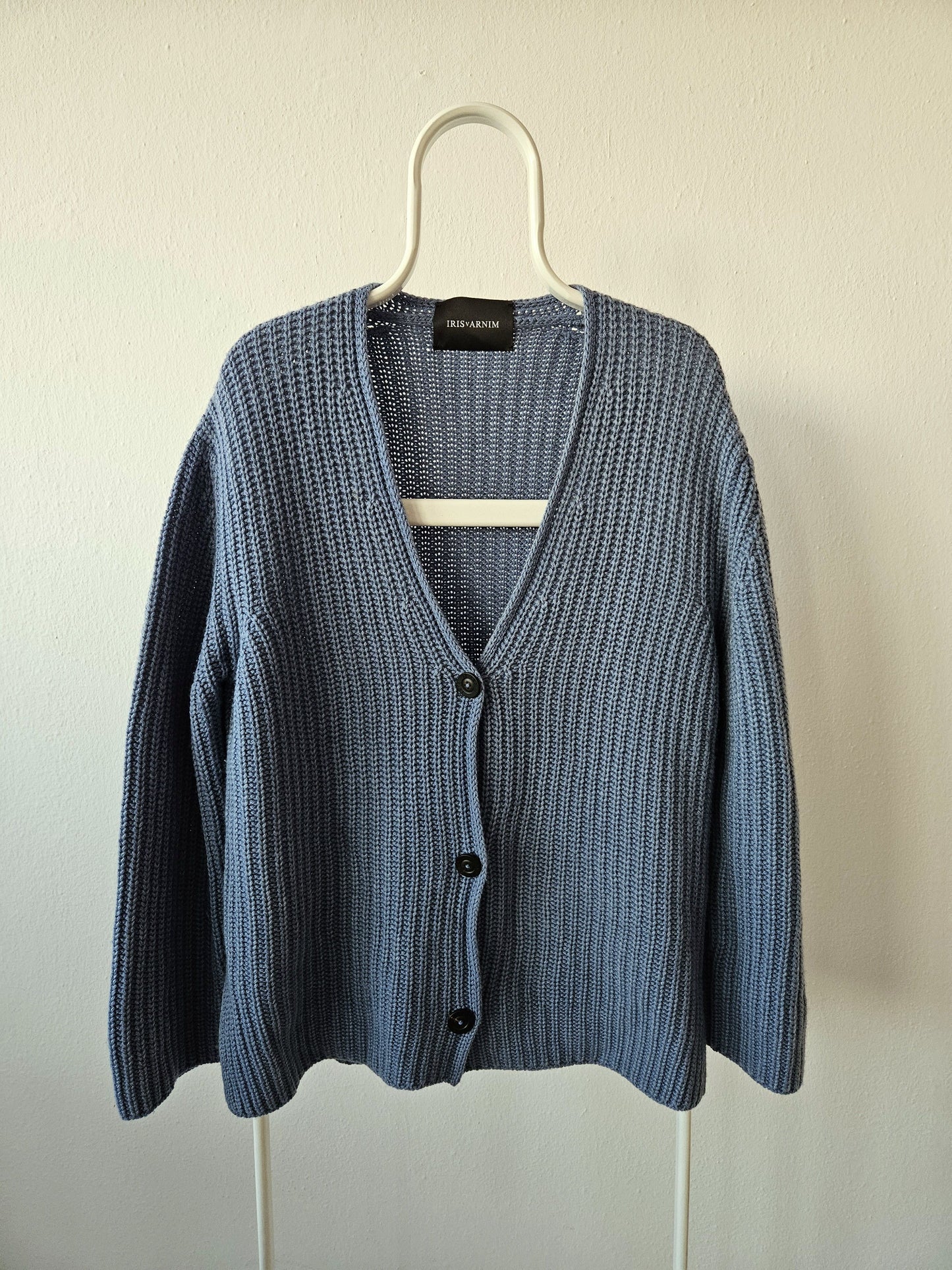 Iris von Arnim cable knit oversized cashmere cardigan