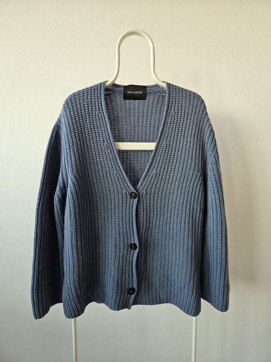 Iris von Arnim cable knit oversized cashmere cardigan