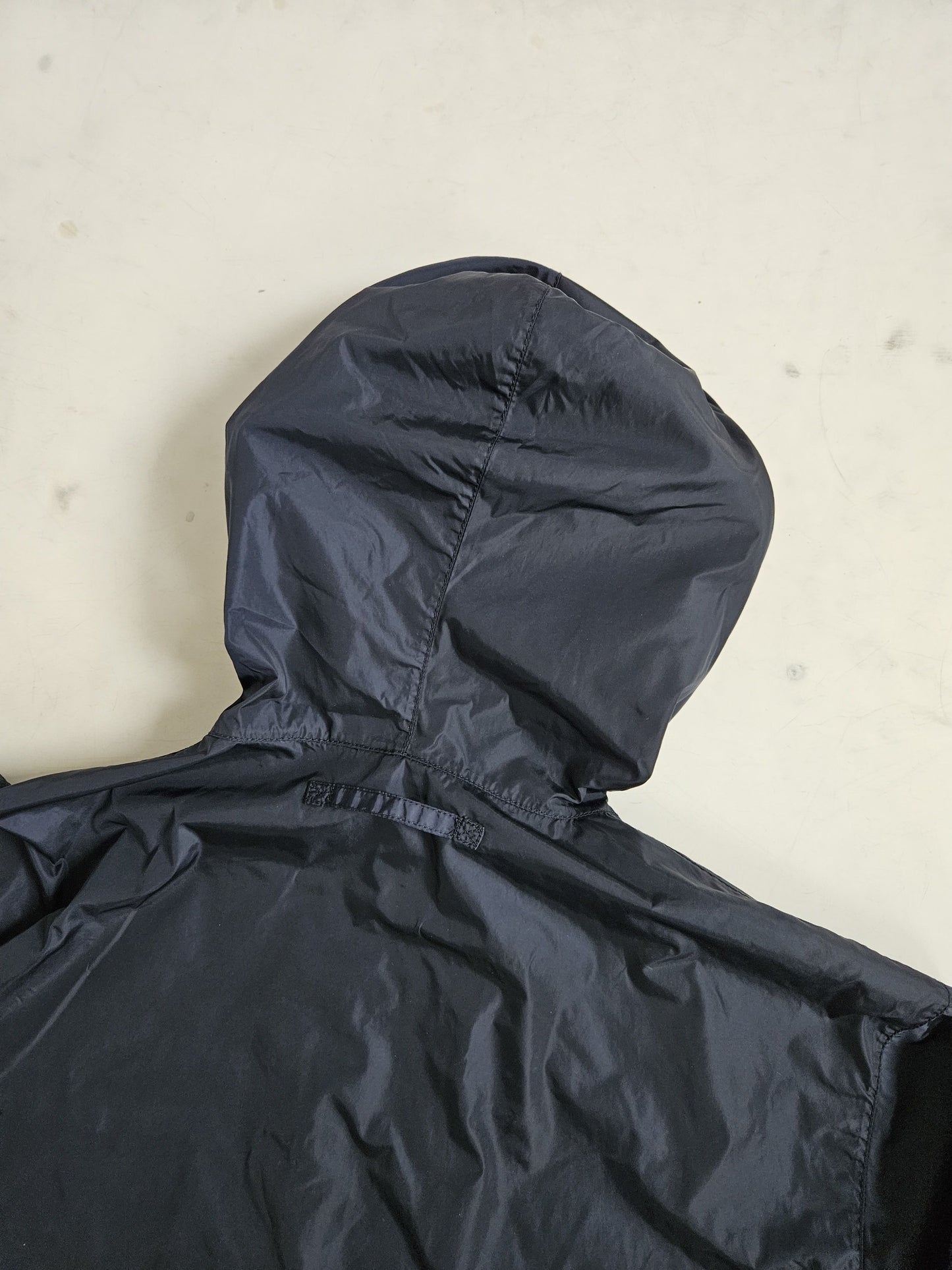 Prada sport art scg59h nylon chest logo hooded windbreaker