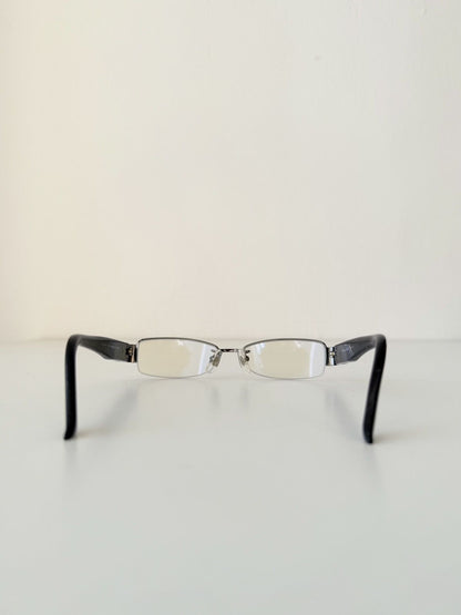 Vintage y2k Dior CD7681J rhinestone embellished glasses