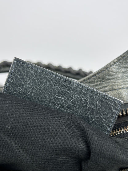 Balenciaga giant hardware city bag in dark gray