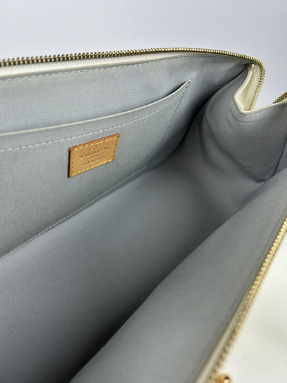 Louis Vuitton vernis monogram rosewood handbag