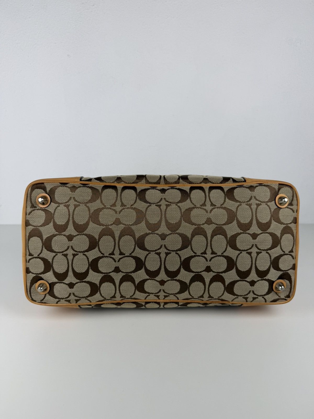 Coach signature tote