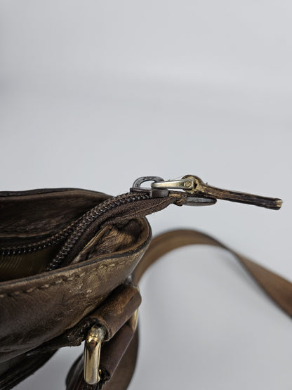 Gucci guccissima gg calf leather shoulder crossbody bag