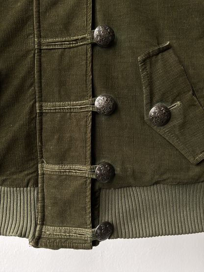 Archive y2k Dolce Gabbana corduroy hooded bomber