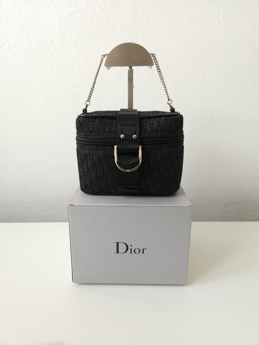 Vtg y2k Dior john galliano street chic monogram vanity case