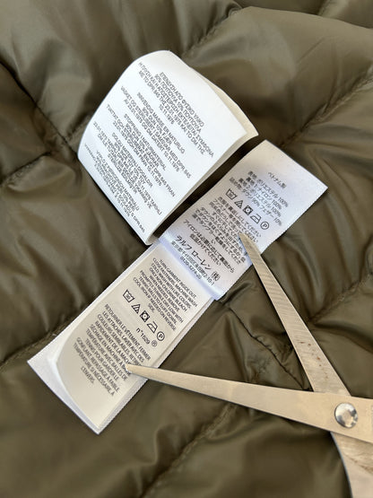 Ralph lauren hooded light puffer jacket