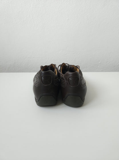 2010 Puma speed cat re-luxe cavallino in chocolate brown