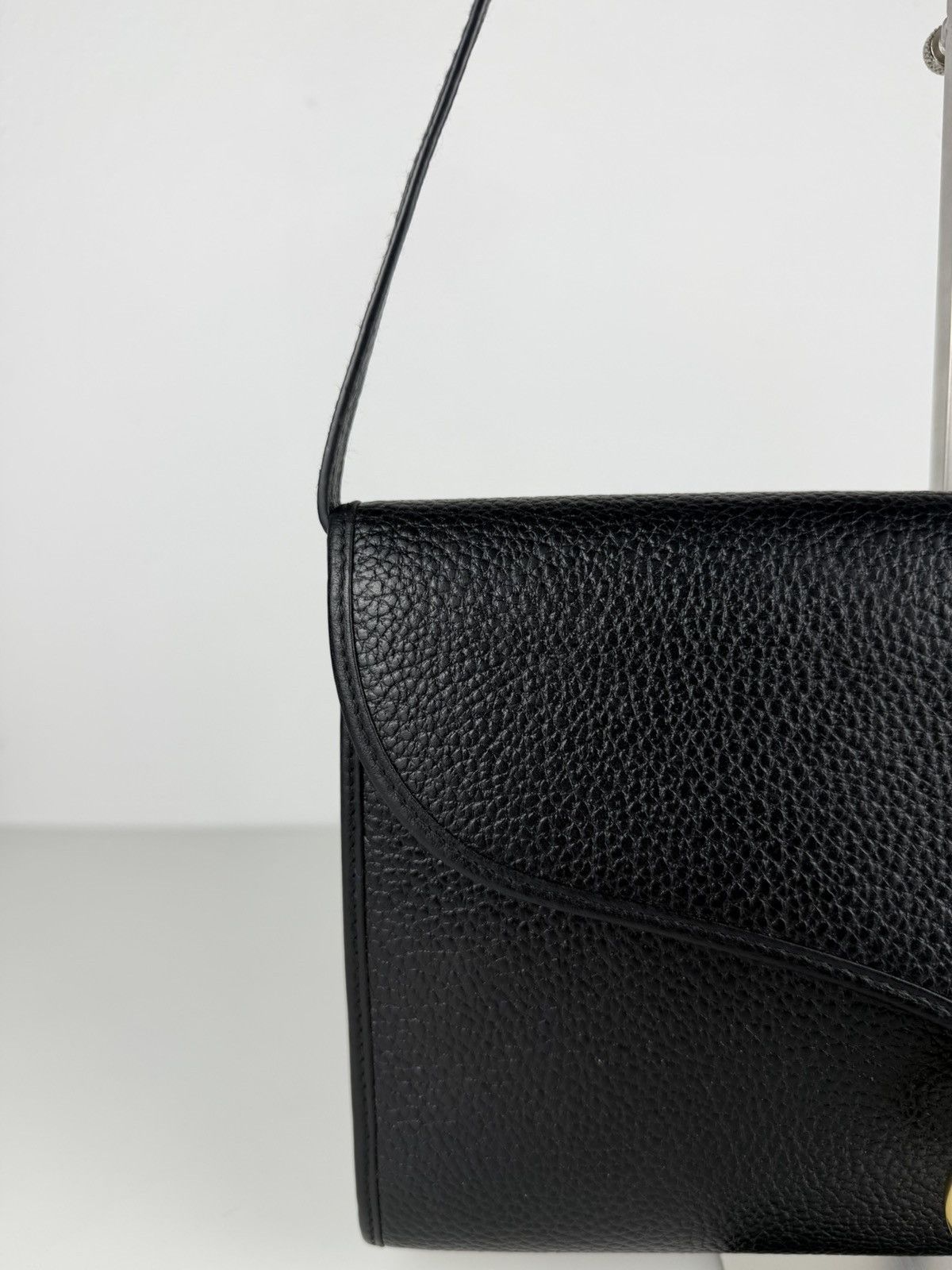 Vintage 80s Dior leather shoulder/ crossbody bag