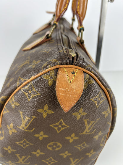 Vintage 80s Louis Vuitton monogram speedy 30 mini boston bag