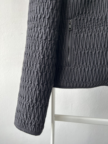 Archive AW2011 Prada pleated full zip sweatshirt