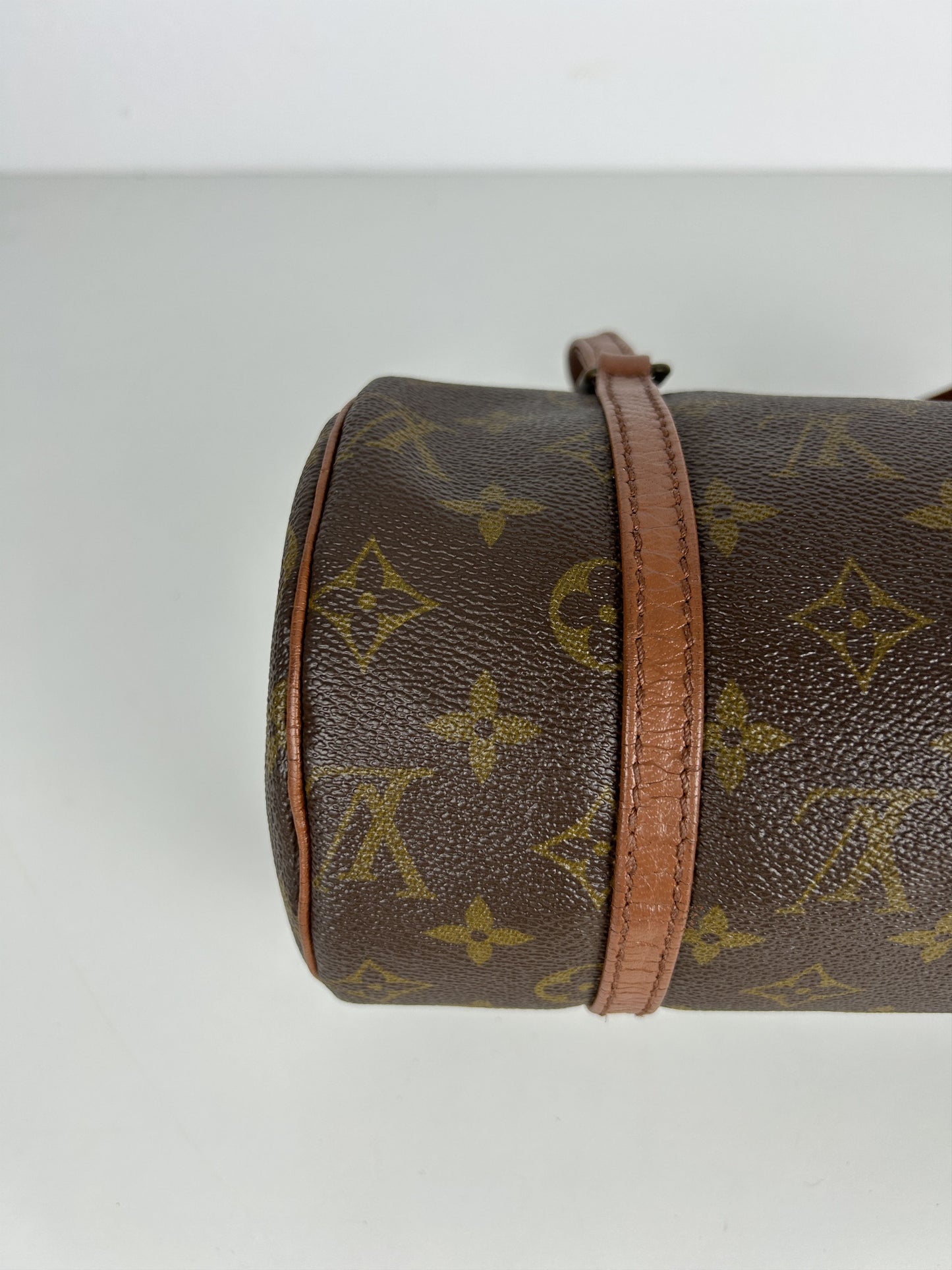 Vintage Louis Vuitton monogram papillon 26 mini boston bag