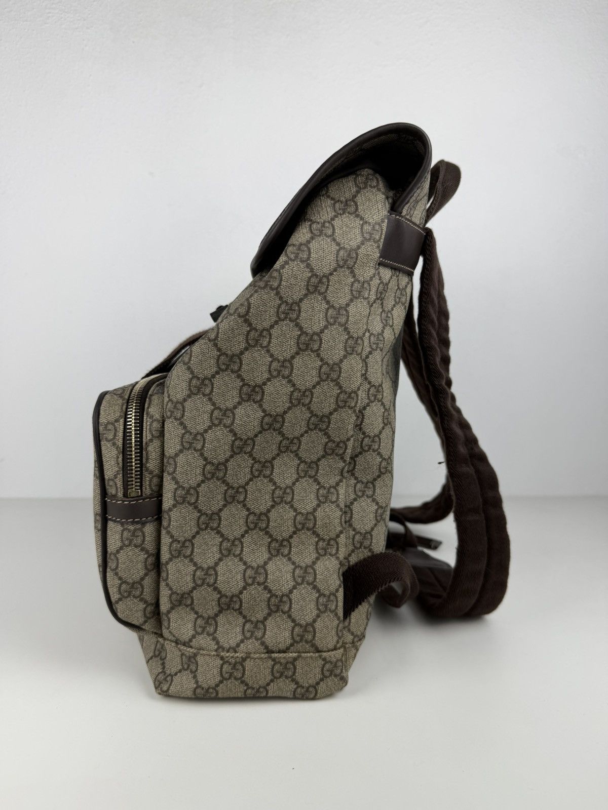 Gucci GG supreme canvas monogram backpack