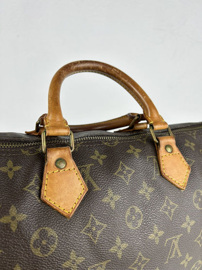 Vintage 80s Louis Vuitton monogram speedy 35 boston bag