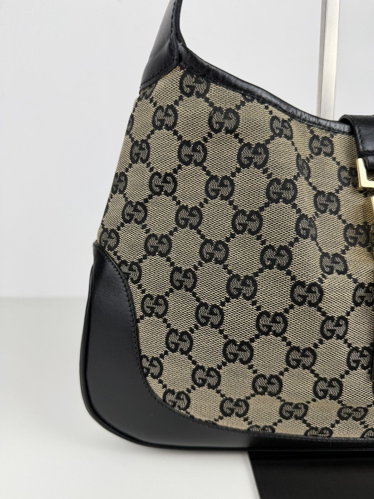 Gucci Tom Ford era gg monogram canvas jackie handbag