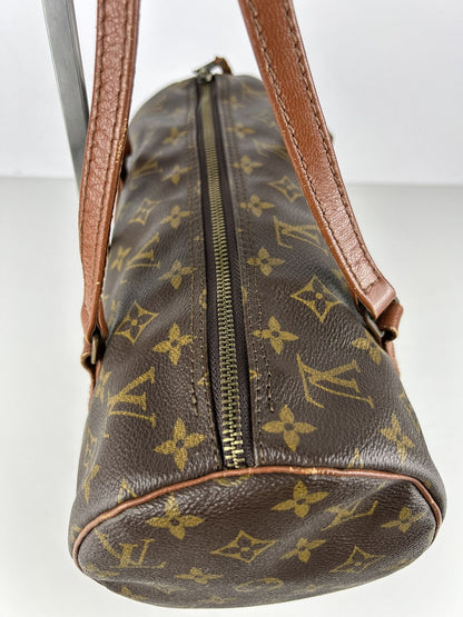 Louis Vuitton monogram papillon 30 mini boston bag