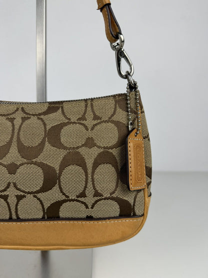 Coach signature demi mini pouch