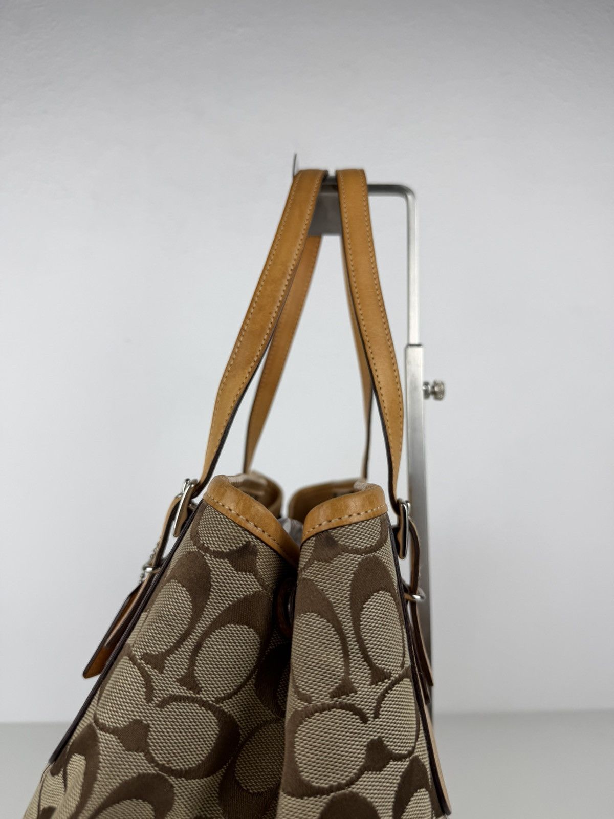 Coach signature tote