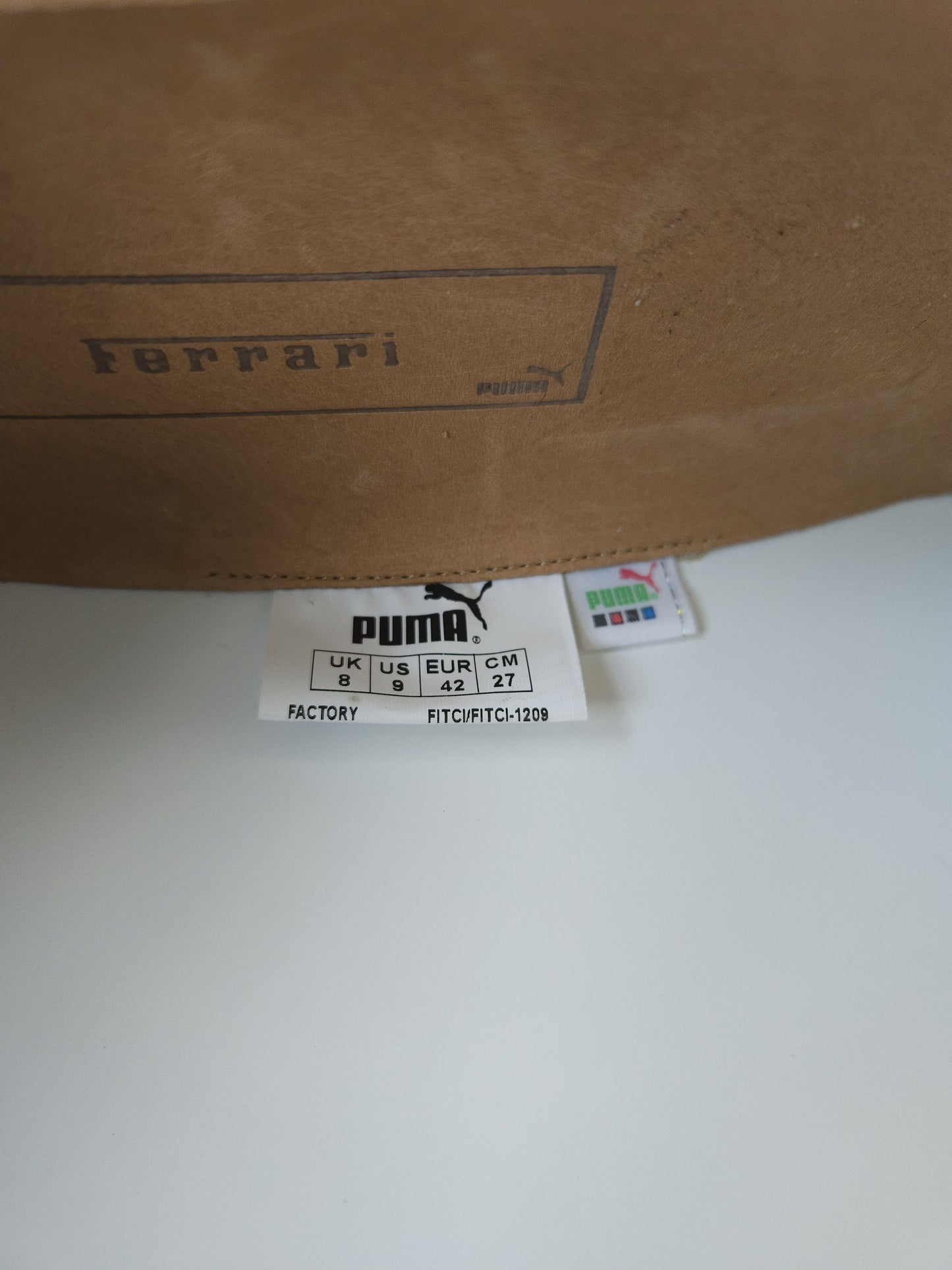 2010 Puma speed cat re-luxe cavallino in chocolate brown