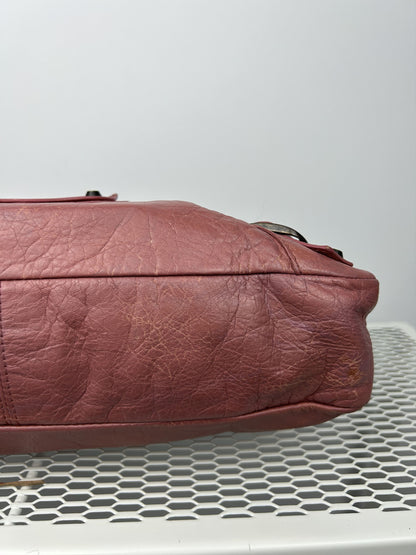 Balenciaga first bag in dusty pink