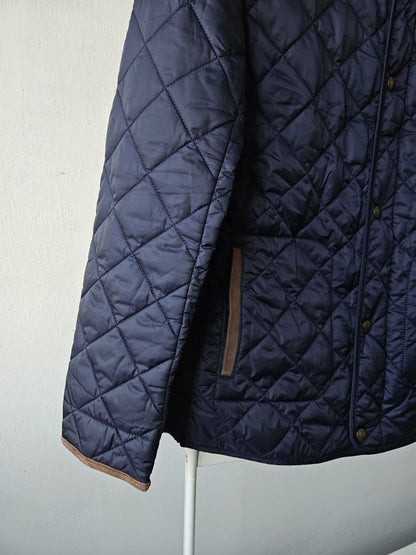 Ralph Lauren quilted embroidered logo jacket