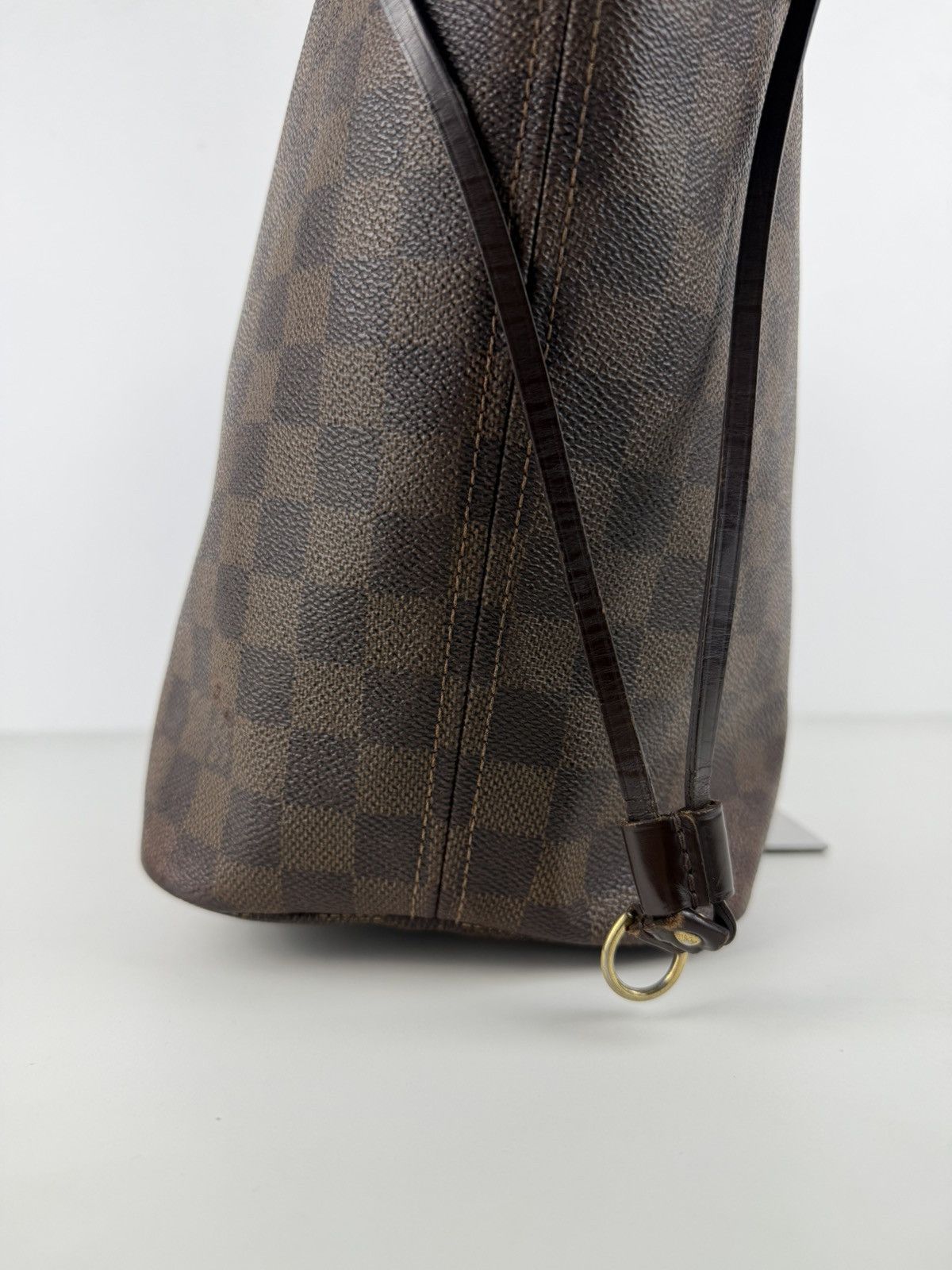 Louis Vuitton damier ebene neverfull mm tote bag