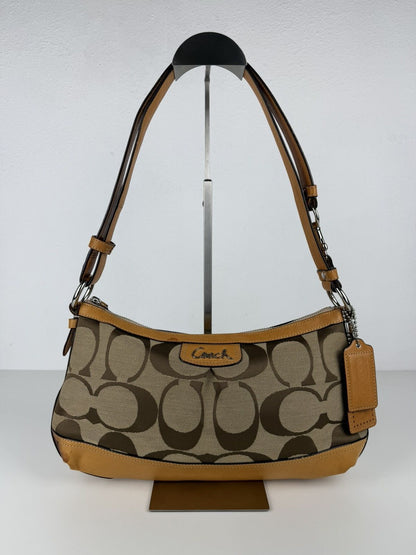 Coach signature small hobo bag