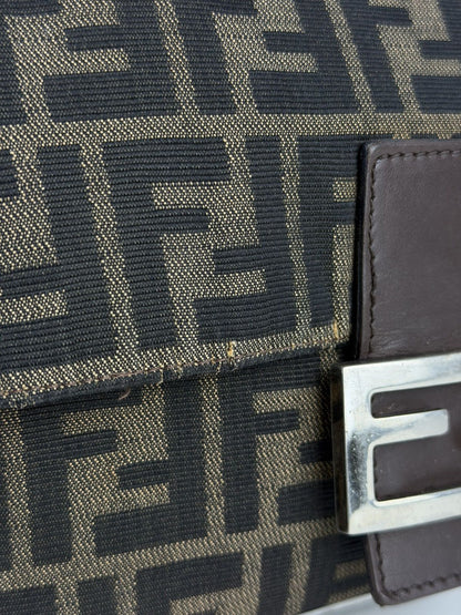 Vintage Fendi zucca monogram mamma baguette