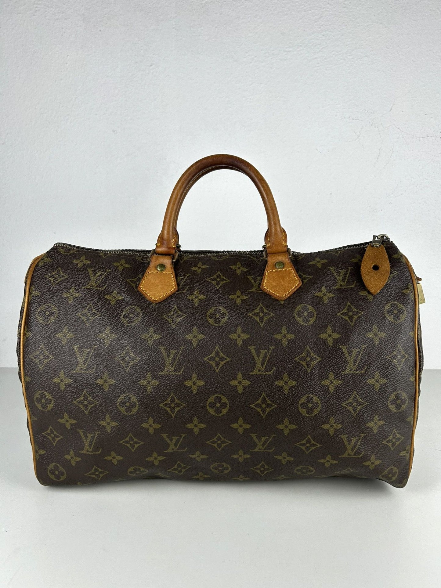 Vintage 80s Louis Vuitton monogram speedy 35 boston bag