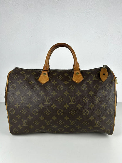 Vintage 80s Louis Vuitton monogram speedy 35 boston bag