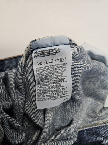 Vintage y2k levis 544 distressed flared denim